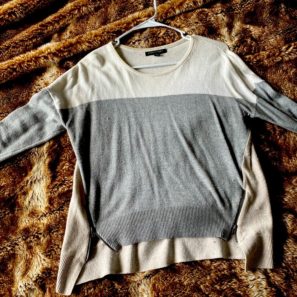 Banana Republic Color Block Sweater